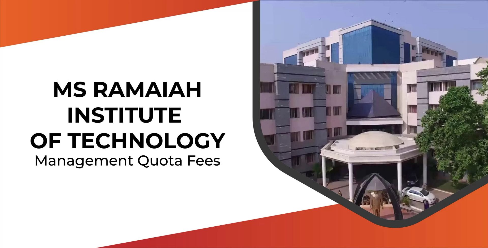 Direct admission in MS Ramaiah Institute of Technology 2024